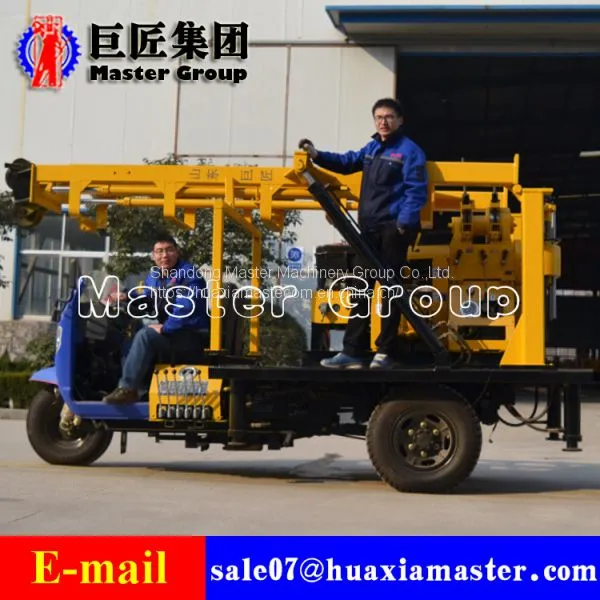 XYC-200A Tricycle-Mounted Hydraulic Rotary Drilling Rig photo-2