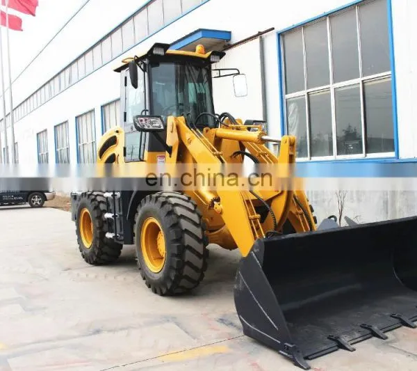 1.6ton 0.8m3 Hydraulic Transmission ZL16F Mini Shovel Wheel Loader photo-2