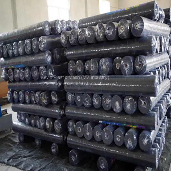 Plastic Woven Weed Mat PP Ground Cover PP Ground Mulching Netting photo-2