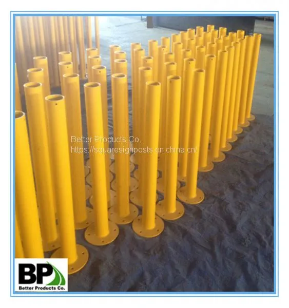 Powder Coated Safety Steel Bollards