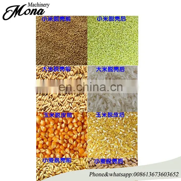 Factory Price Hot Sale Barley Wheat Maize Seeds Skin Removing Corn Peeling Machine photo-6