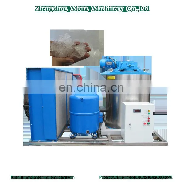 Full Automatic Snow Flake Ice Making Machine With High Efficient