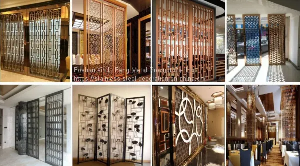 Decorative Metal Stainless Steel Partition Screen photo-2