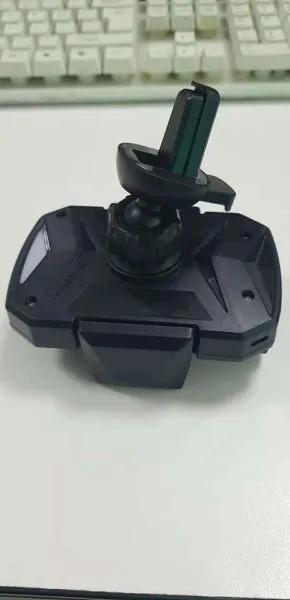 Vertical Mobile 2 Coils 10w Qi Car Phone Holder And Charger photo-2