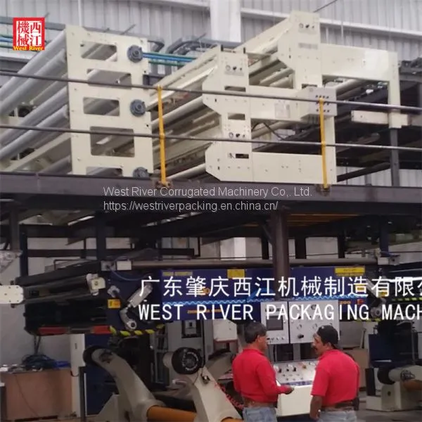 7 Layer Complete Corrugated Cardboard Production Line Wet End and Dry End photo-4