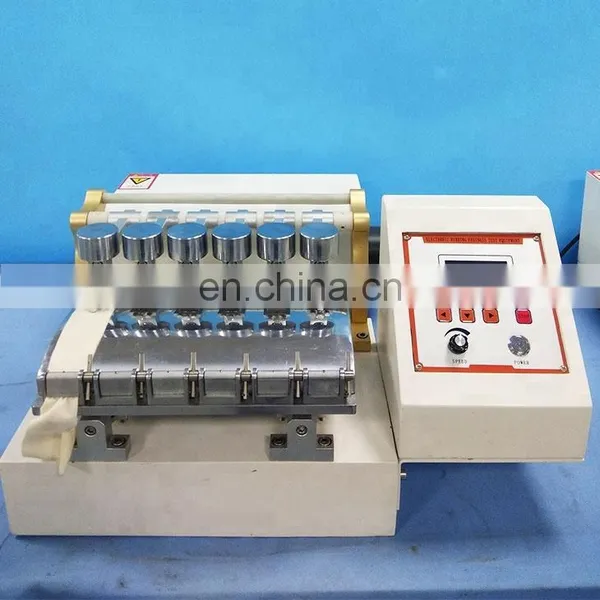 Textile Rub Dyeing Fastness Tester Washing Color Fastness Testing Machine Electric Friction Dyeing Fastness Testing Machine photo-3