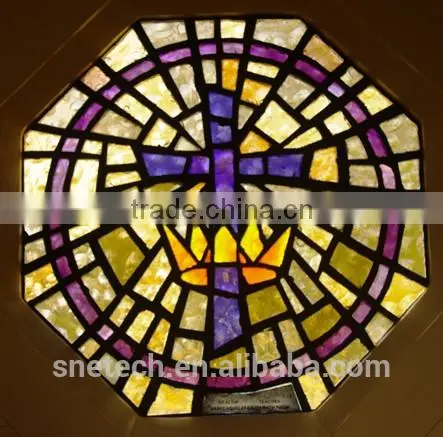 Stained Glass Religious Sysblom Church Window// MADE IN CHINA photo-3