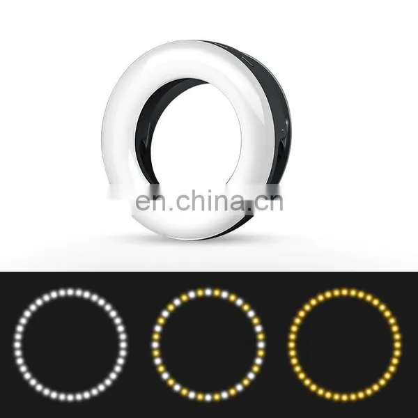 The New Cross-border LED Mobile Phone Live Fill Light Selfie Artifact Round Beauty Ring Light Anchor Fill Light photo-2