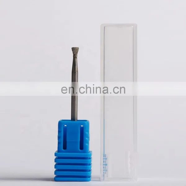 Stainless Steel Tungsten Diamond Blue Manicure Nail Drill Grinding File Bits photo-3