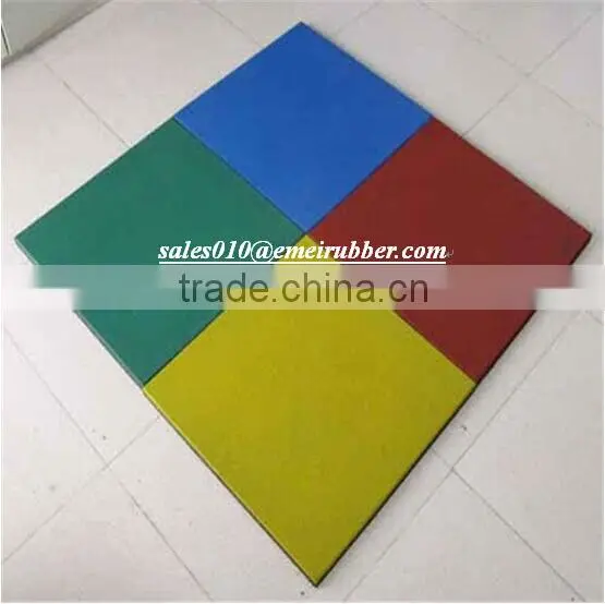 Recycled Flexible Floor Tile (EN1177,SGS,ASTM) photo-2