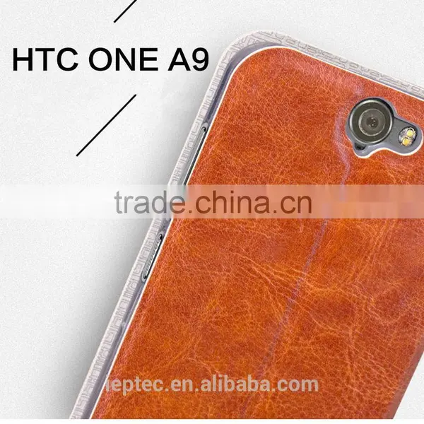 MOFi Case Celular Flip PU Leather Housing for Original HTC One A9, Mobile Phone Coque TPU Back Cover for HTC A9 photo-2
