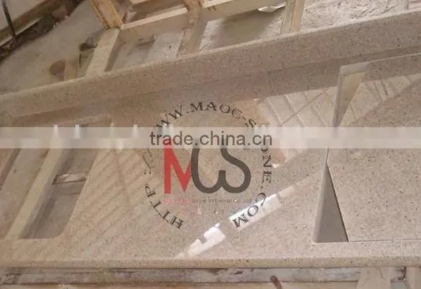 Granite Countertops With Bullnose Edge, Granite Island Top, L Shaped Granite Top photo-3