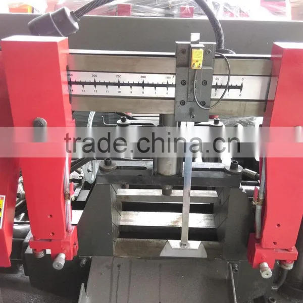 Fully Automatic Metal Cutter Band Saw Cutting Machine GS320 for Iron Steel Wood Meat Plastic photo-3