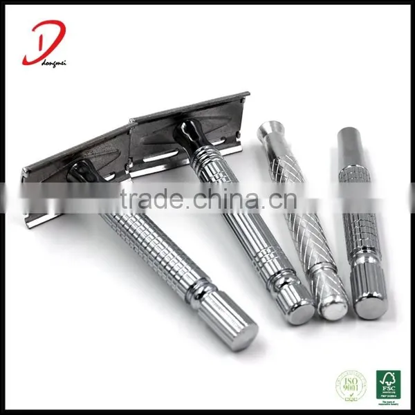 Professional Double Edge Blade Metal Shaving Razor for Men