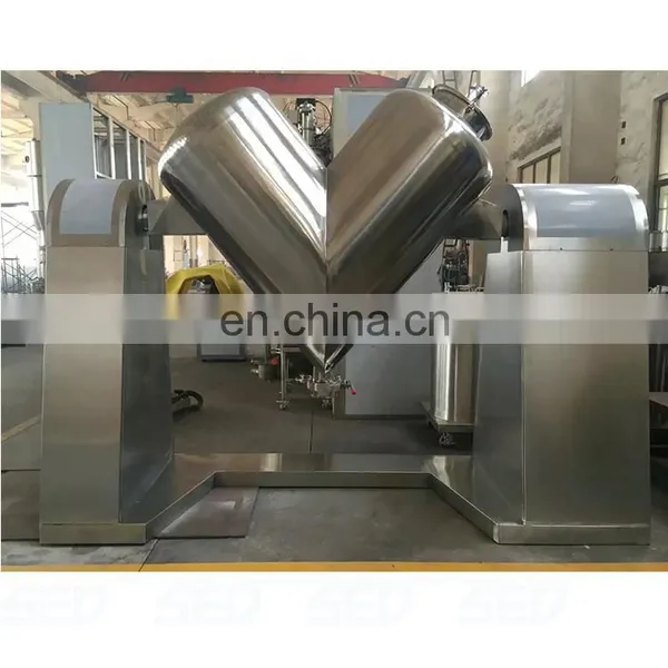 Hot Selling Nice Price V Type Dry Powder Mixer Mixing Machine photo-3