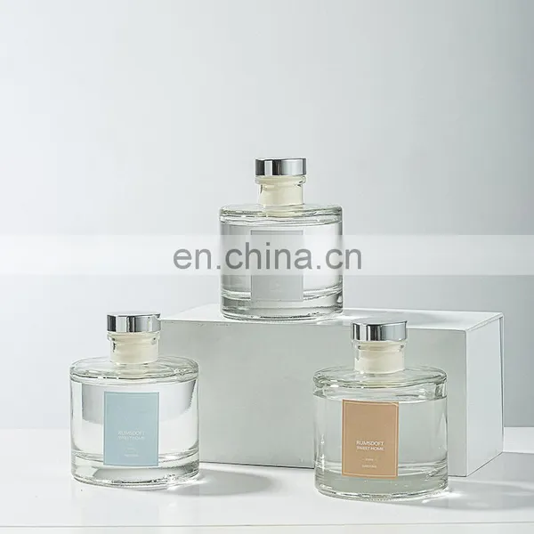 Unique Package Box OEM Customized Silver Foiling Stamping Label Sticker Logo Color Printing Wholesale Reed Diffuser photo-3