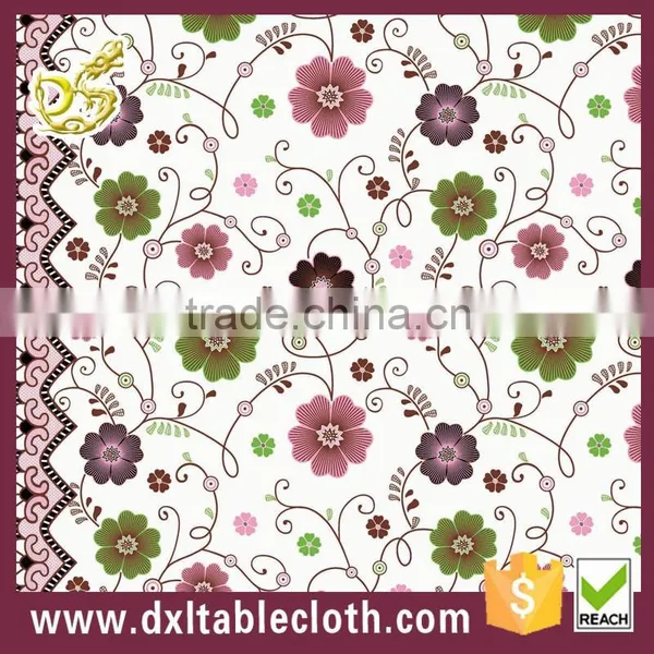 Customized Unique Plastic Designer Embroidered Tablecloth photo-2