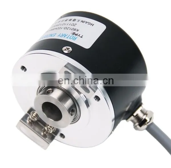 Optical Rotary Encoder 60mm 8mm Shaft Incremental Encoder Line Driver Output 1024ppr photo-2