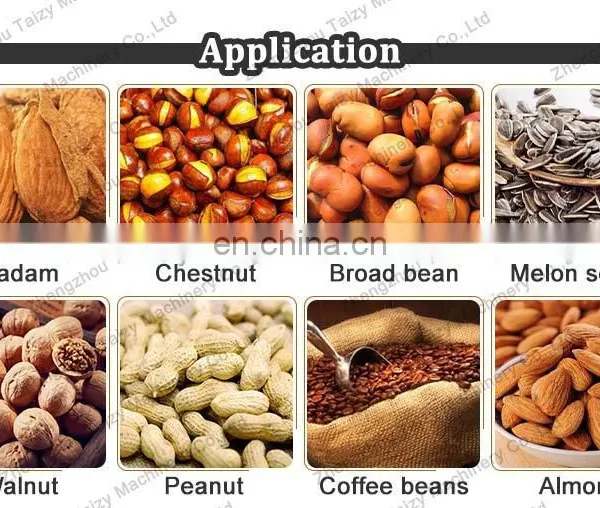 Industrial Cashew Nut Sunflower Seeds Roaster Oven Pistachio Peanut Nut Roasting Machine photo-4
