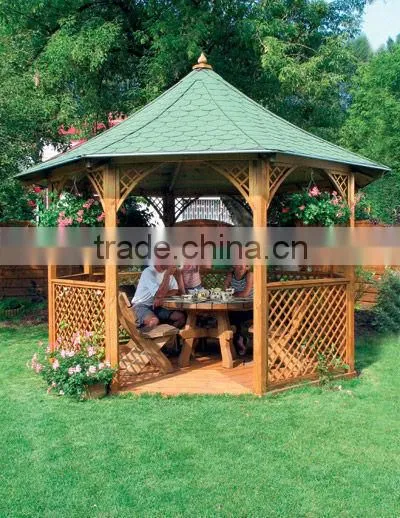Large Outdoor Wood Pavilion
