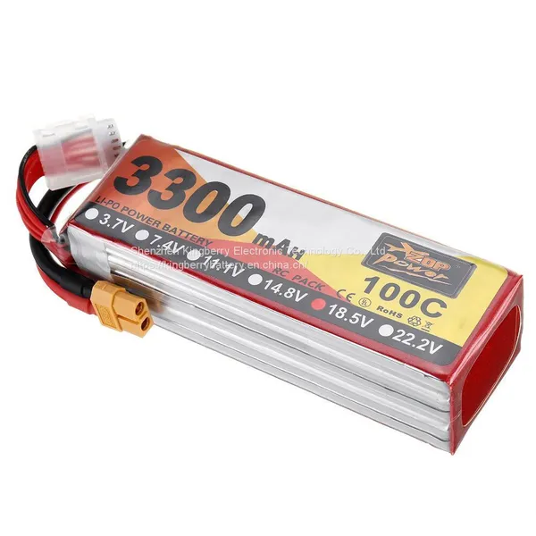 3300mAh 100C Lightweight Battery Solutions for Remote Control Helicopters 7.4V photo-3