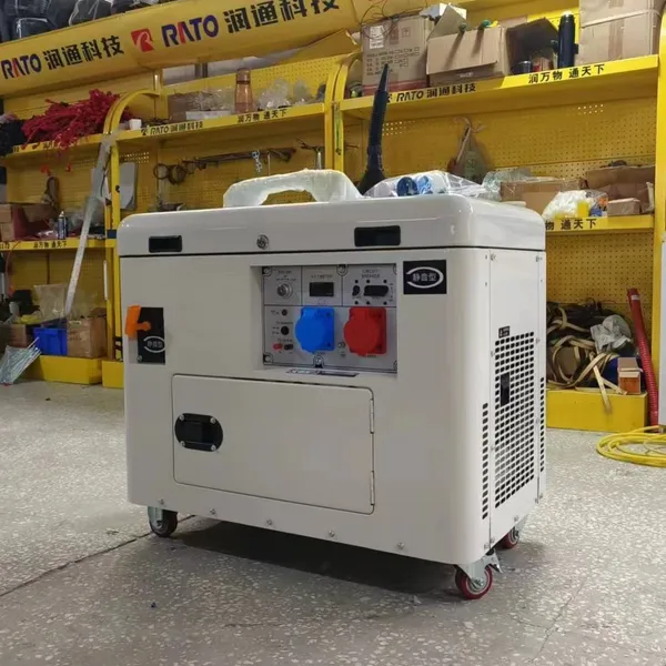 5kW Three Phase 380V Portable Silent Gasoline Generator Home & Office Backup Power photo-5