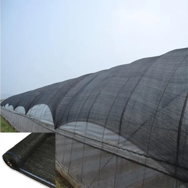 Mono Shade Net 50% Shade Rate For Greenhouse HDPE Netting UV Stablized photo-4