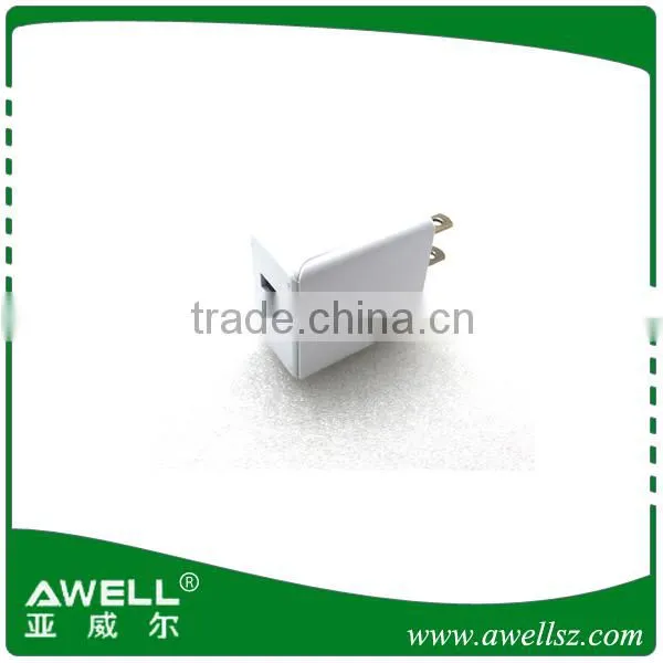 2 USB Port Travel Charger For Samsung/Iphone Mobile Phone Dual USB Port Charger 5V 2.1A Wall Charger photo-2