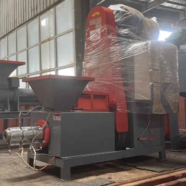 Continuous Feed Sawdust Carbonization Machine With Water Cooling photo-3