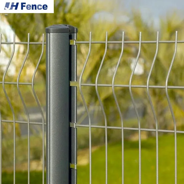 3D Curvy PVC Coated Welded Wire Mesh Fencing photo-2