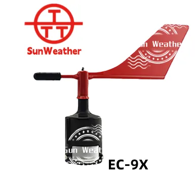 EC-9X RS485 Modbus Wind Direction Sensor for Industrial Weather Stations Smart Agriculture Solutions Wind Farm Monitoring