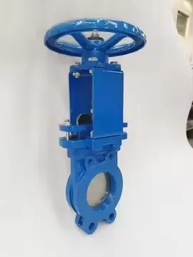 Slurry Knife Gate Valve Hot Selling PN16 DN100 Cast Ductile Iron Manual Electric Pneumatic Control for Water Gas Oil Media photo-3