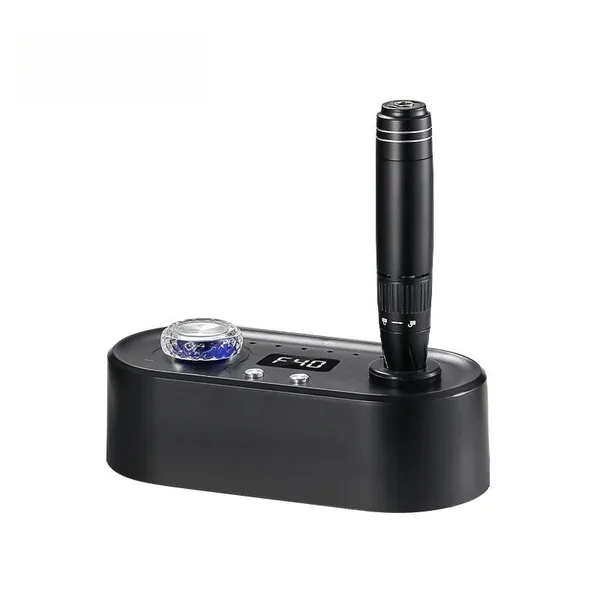 UV-701 40000RPM Carbon Brush Desktop Nail Drill With Crystal Knob LCD Display photo-2
