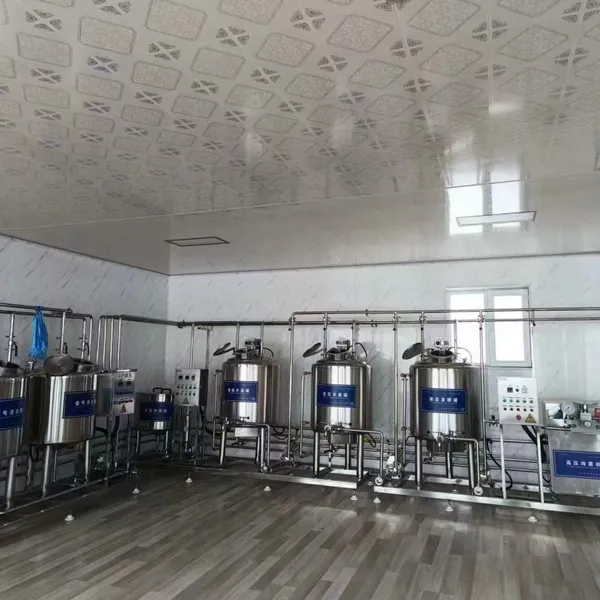 Cream Cheese Yogurt Production Line Fully Automatic Fresh Milk Processing Equipment Intelligent Yogurt Equipment