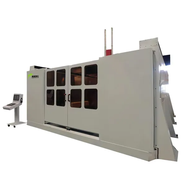 Sculpture Model CNC Wood Foam 4 Axis 5 Axis Carving Machine 4 Axis 5 Axis CNC Router With Italy Hiteco 17kw Atc Spindle