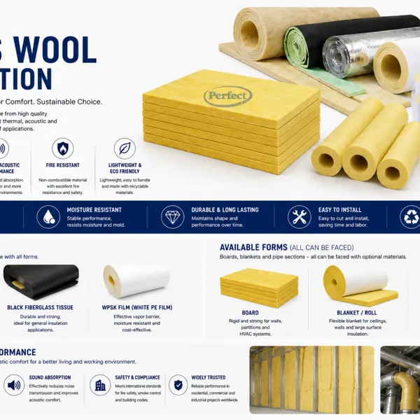 Fireproof Foil Laminated Glass Wool, Laminate Foils MPET Faced Glasswool Insulation Roll & Sheet for Roofing, Wall, Duct and Pipe Insulation