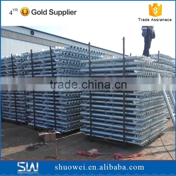 Hot Dipped Galvanized Ground Screw Anchor for Solar photo-3