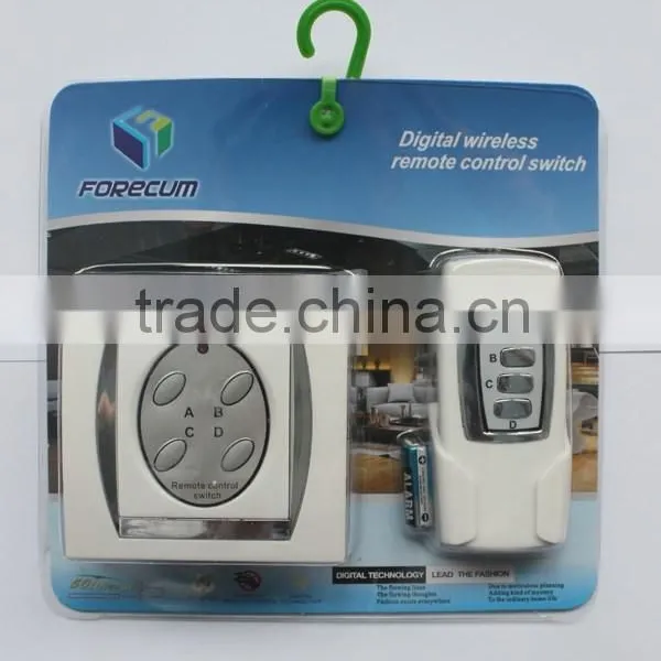New 4 Channel RF Wireless Remote Control Switch Output For Lighting 220V or 110V photo-6
