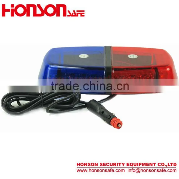 HSM427 Amber/Blue LED Emergency Warning Mini Lightbar photo-3