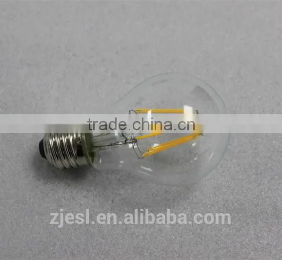 TUV CE ROHS Approved Clear Glass 6W E27 LED Filament Bulbs photo-5
