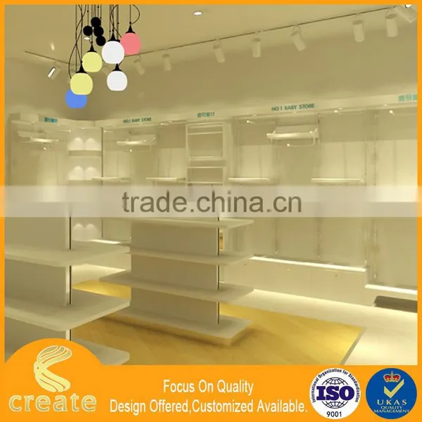 High End Children Shop Furniture Garment Display Stand,clothing Store Showcase for Baby Kids Garments From China photo-3