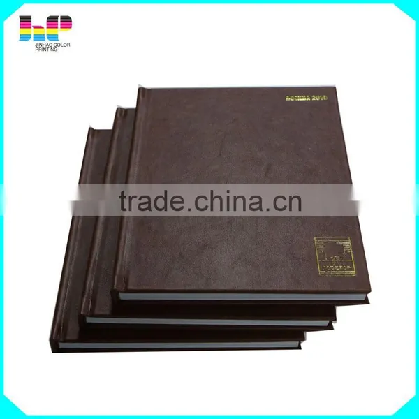 2016 Handmade Leather Notebook /office Use Notebook Printing Service photo-2