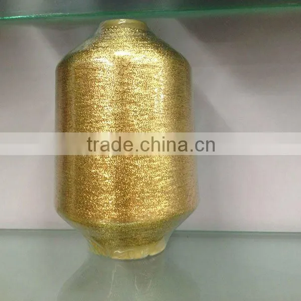 high quality golden MX Type Metallic Yarn