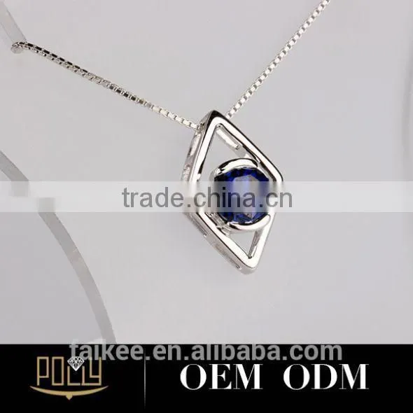 Popular Lady Silver Pendant Fancy Owl Necklace photo-5