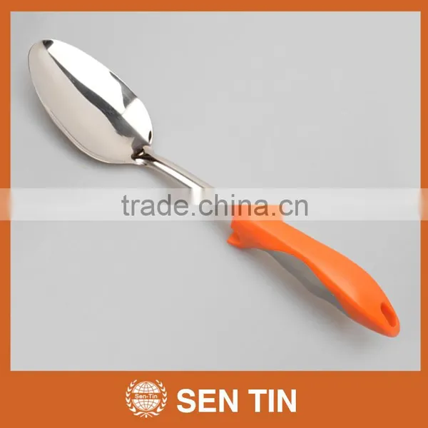 KU-A02TPR Stainless Steel Spoon Server With PP & TPR Handle Kitchen Tool photo-2