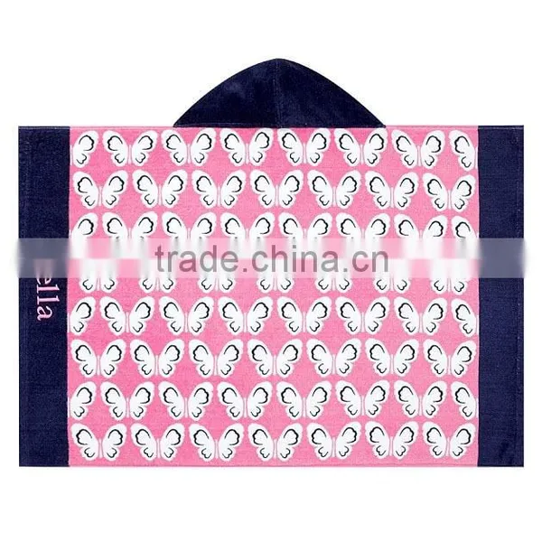 100% Painting Soft Hooded Bath Towel photo-6