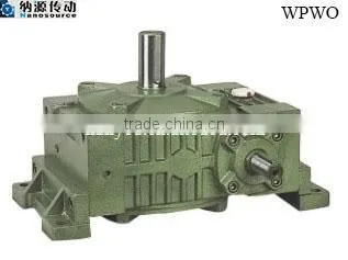 Wpwo Cast Iron Housing 90 Degree Worm Gearbox, Transmission Gearbox, Electric Motor Gearbox