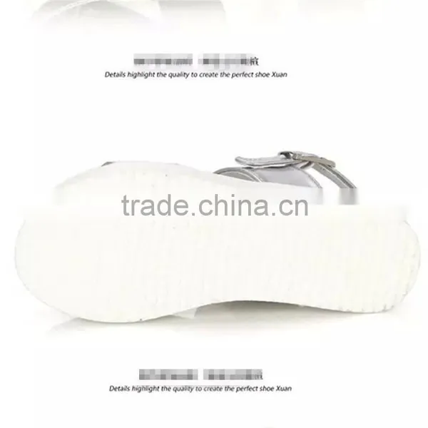 2015 Ladies Wedge Shoes Eva Sandals Korean Nude Casual Sandals Shoe photo-2