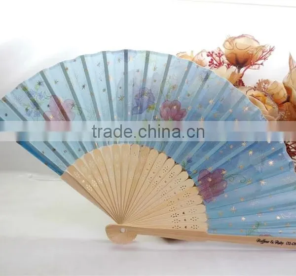 Personalized Foldable Bamboo Fans photo-3