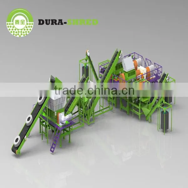 2015 New Waste Tire Crusher Machine in Best Price photo-2